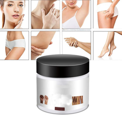 Blondlight Cream, Blondlight Lightening Cream, Skin Moisturizing, Smooth Skin with Makeup Brush Set and Mirror Case, Hydrating Body Lotion (1, 2Pc)