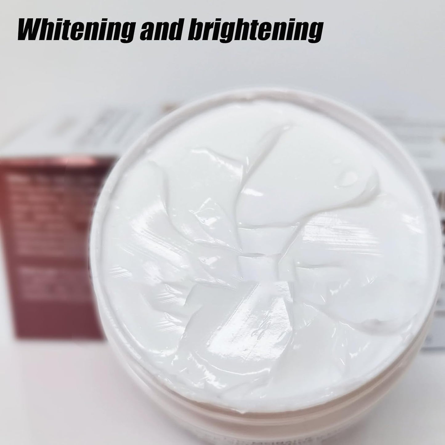 Blondlight Cream, Blondlight Lightening Cream, Skin Moisturizing, Smooth Skin with Makeup Brush Set and Mirror Case, Hydrating Body Lotion (1, 2Pc)